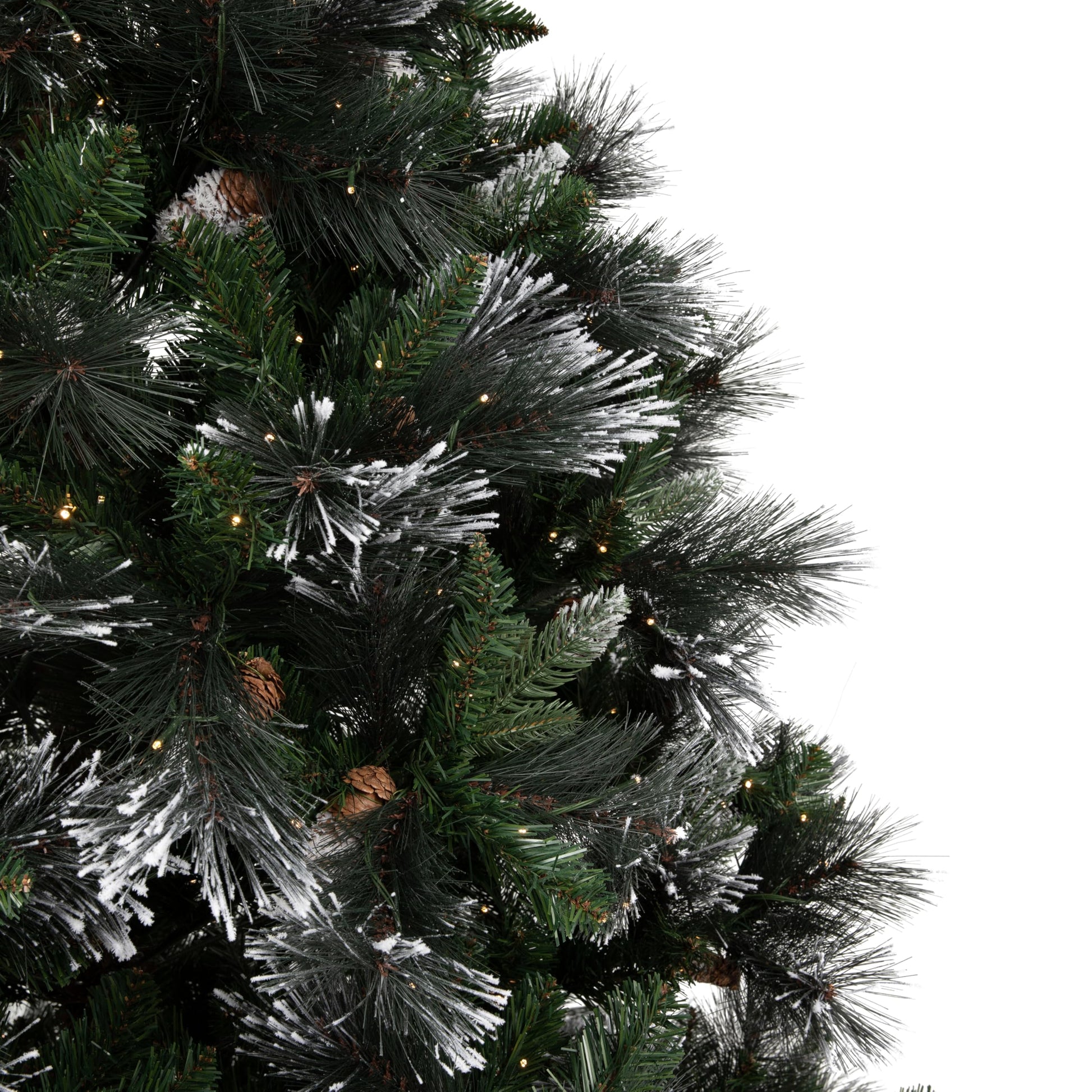 Papyrus 9 ft Pre-Lit Carolina Pine Christmas Tree