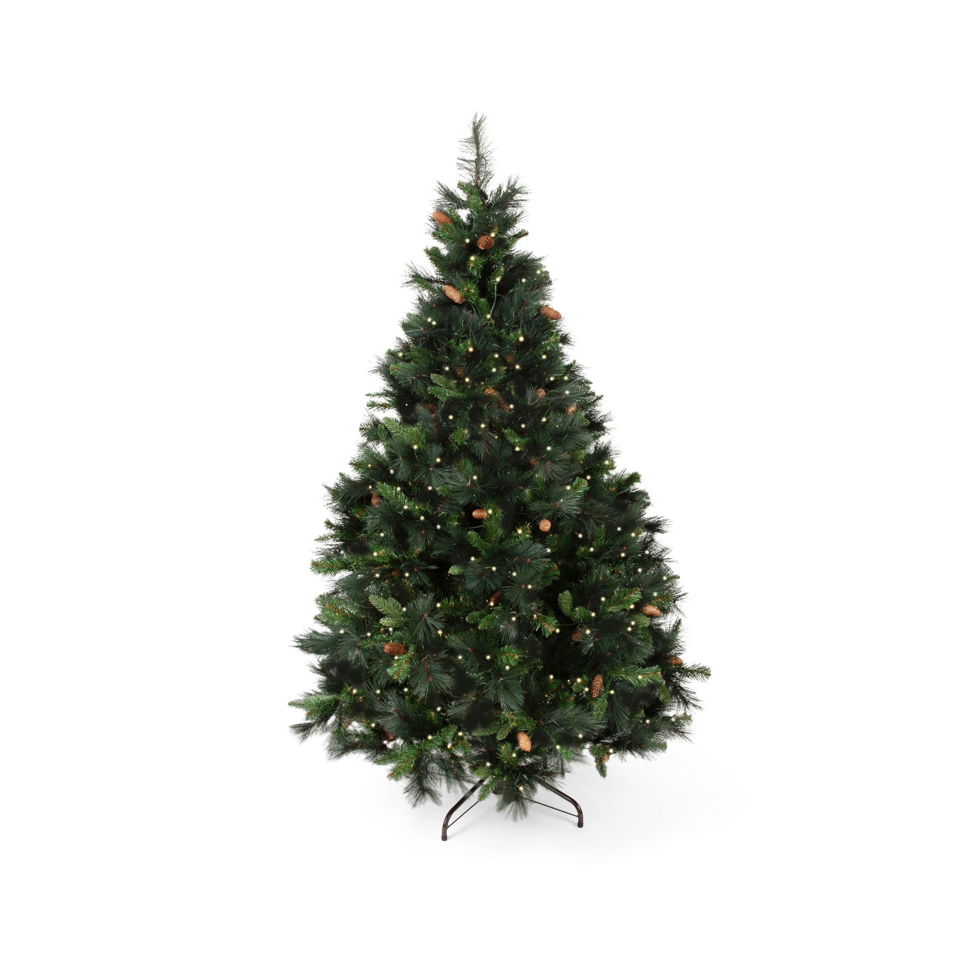 Papyrus 9 ft Pre-Lit Carolina Pine Christmas Tree